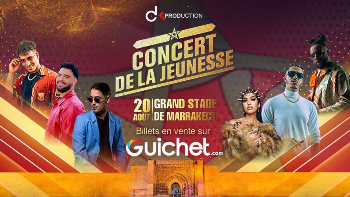 Marrakech : DK PROD AGENCY annonce le report du concert de la jeunesse Marrakech : DK PROD AGENCY annonce le report du concert de la jeunesse