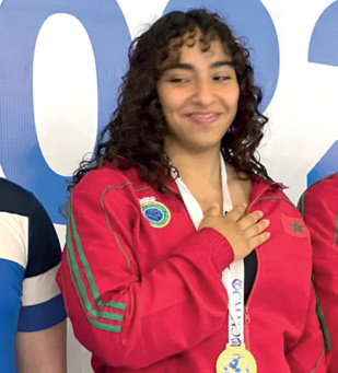 Interview avec Alae Mekkaoui : «Ma vie de nageuse, c’est cinq heures par jour dans l’eau» Interview avec Alae Mekkaoui : «Ma vie de nageuse, c’est cinq heures par jour dans l’eau»