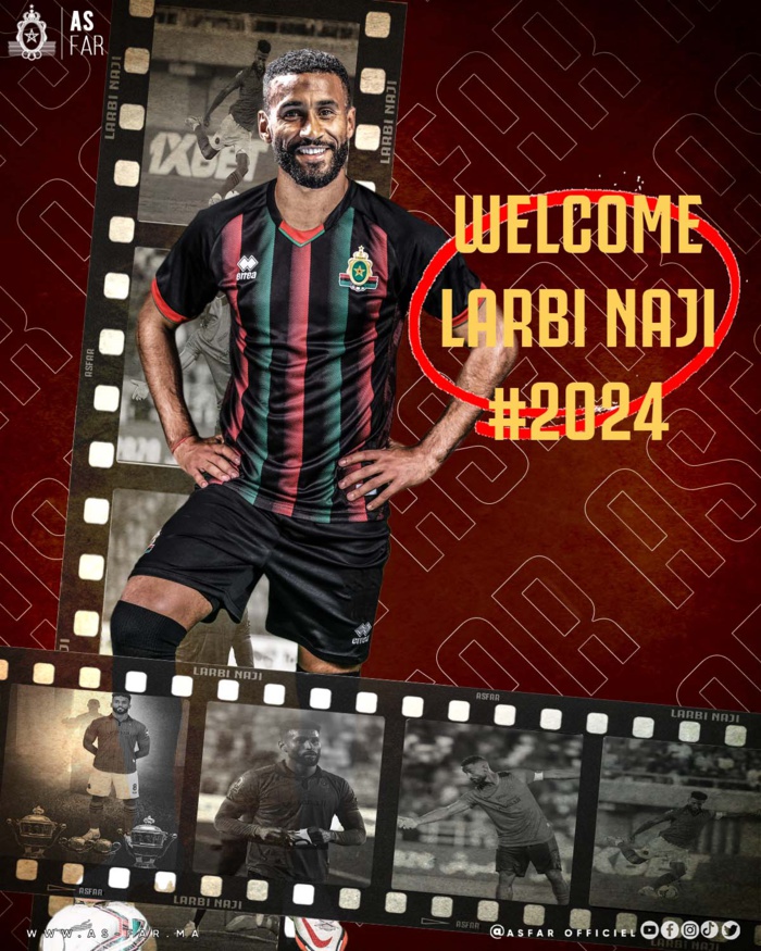 Mercato de L’AS FAR :  Derrag, Naji, Assout, Jouini et prolongement de Neffati
