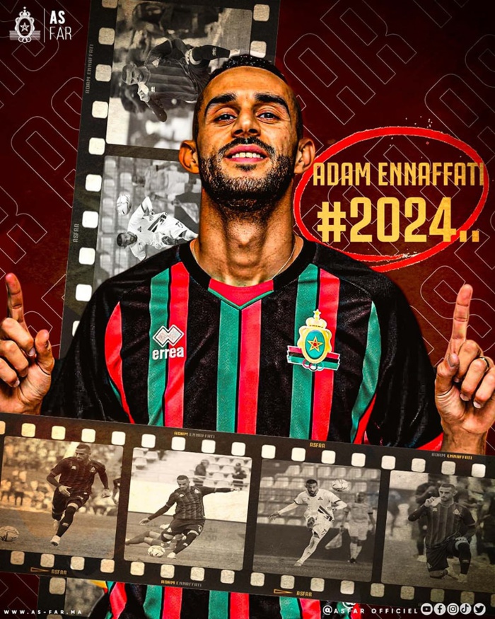 Mercato de L’AS FAR :  Derrag, Naji, Assout, Jouini et prolongement de Neffati