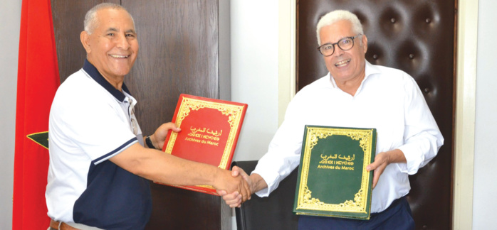 Histoire : Les archives des Cahiers d’El Jadida remises aux Archives du Maroc Histoire : Les archives des Cahiers d’El Jadida remises aux Archives du Maroc