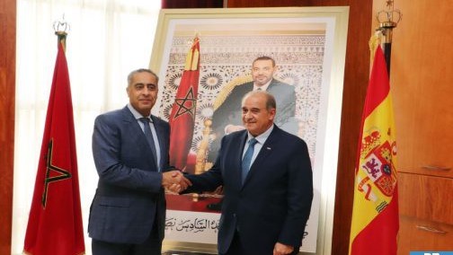 Hammouchi reçoit le Directeur général de la police nationale espagnole Hammouchi reçoit le Directeur général de la police nationale espagnole