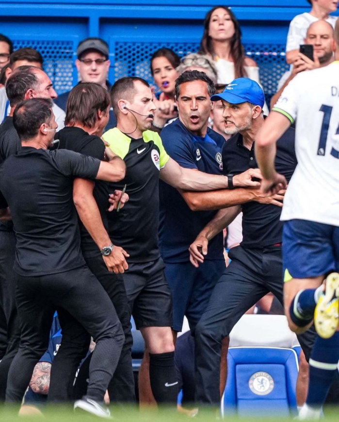 Premier League / Chelsea - Tottenham (2-2):  Un match spectaculaire, une fin de match musclée et inhabituelle