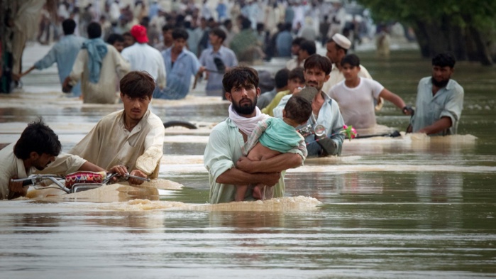 Pluies de mousson : 119 personnes décédées en 24 heures et plus de 1000 morts au Pakistan