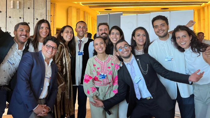 La délégation marocaine au sommet La délégation marocaine au sommet