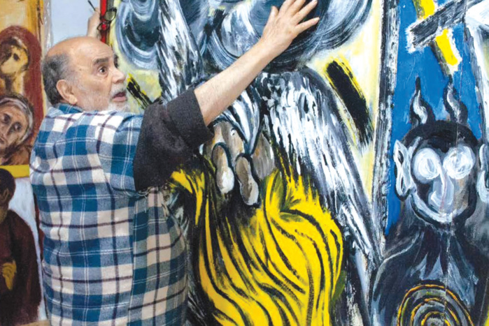 L’artiste prend son existence par le cou, manque de l’étrangler.