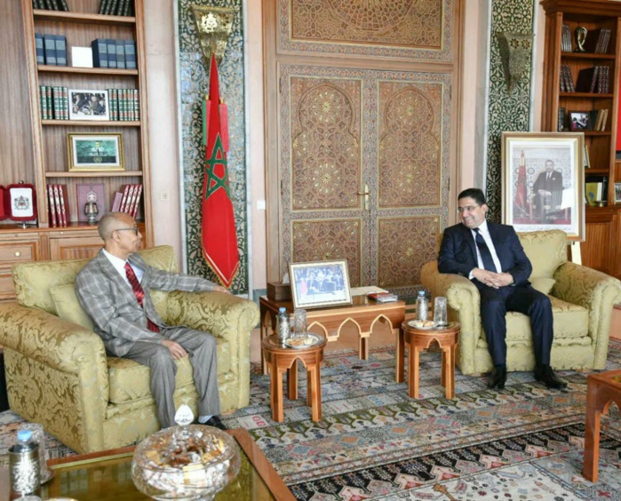 Bourita reçoit l'envoyé spécial du président de l’Union des Comores Bourita reçoit l'envoyé spécial du président de l’Union des Comores