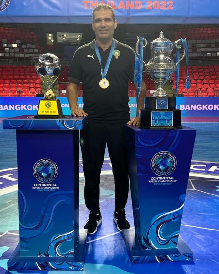 Coupe intercontinentale Thaïlande 2022 (futsal) : Les Lions de l’Atlas remportent le Titre face à l’Iran (3-2) Coupe intercontinentale Thaïlande 2022 (futsal) : Les Lions de l’Atlas remportent le Titre face à l’Iran (3-2)