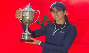 Golf: Inès Laklalech en tête du Lacoste Ladies Open de France