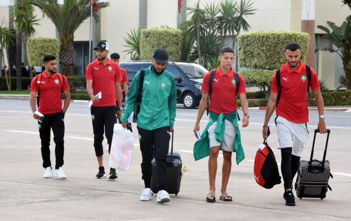 Equipe nationale: Les Lions de l’Atlas se sont envolés vers l’Espagne ce jeudi matin