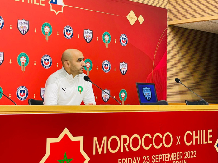 Amical Maroc-Chili (2-0) : Premier test réussi pour Walid Regragui