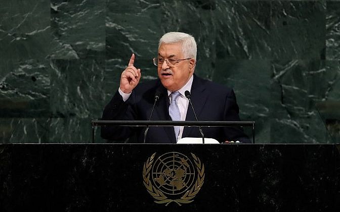Israël n'est plus "un partenaire" pour la paix, lance Abbas à l'ONU Israël n'est plus "un partenaire" pour la paix, lance Abbas à l'ONU