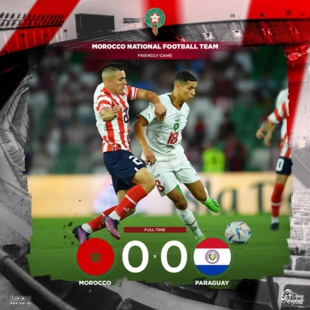 Amical / Maroc-Paraguay (0-0) : Un test très intéressant