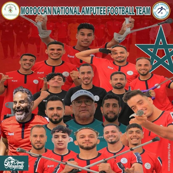 Le Maroc au Mondial de football pour amputés : L'ambition d’honorer les couleurs nationales Le Maroc au Mondial de football pour amputés : L'ambition d’honorer les couleurs nationales