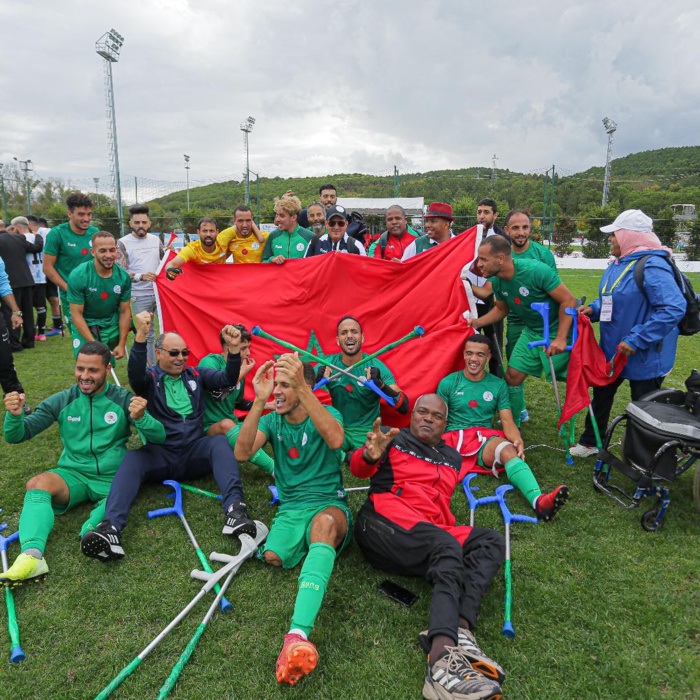 Mondial de football pour amputés : Le Maroc étrille l’Argentine (4-0) et file en quarts de finale Mondial de football pour amputés : Le Maroc étrille l’Argentine (4-0) et file en quarts de finale