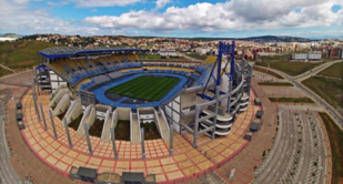 La nouvelle maquette du Grand Stade de Tanger.