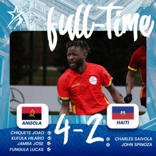 Mondial de foot pour amputés : L’Angola en finale