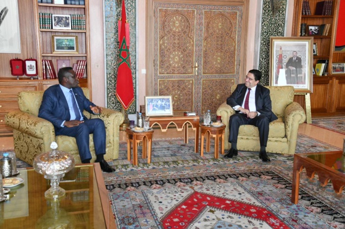 Nasser Bourita s'entretient avec son homologue de la Sierra Leone Nasser Bourita s'entretient avec son homologue de la Sierra Leone