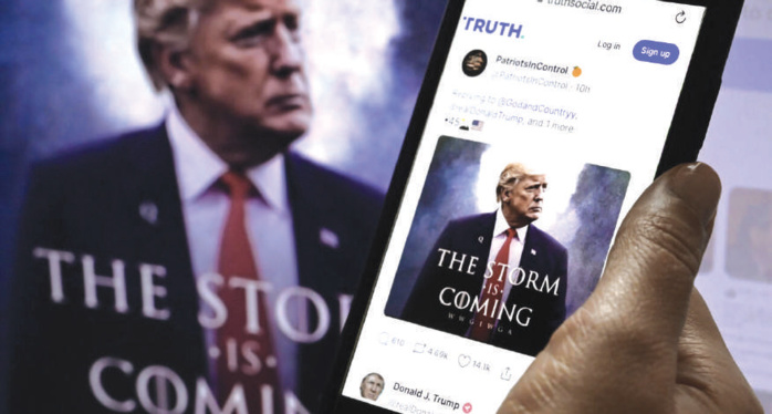 Levée du «véto» pour la réadmission du réseau social de Donald Trump Levée du «véto» pour la réadmission du réseau social de Donald Trump