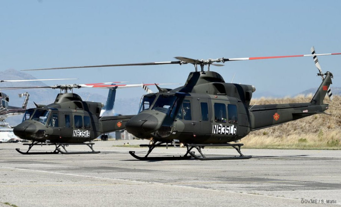 Livraison des hélicoptères BELL 412 EPI à la Marine Royale Livraison des hélicoptères BELL 412 EPI à la Marine Royale