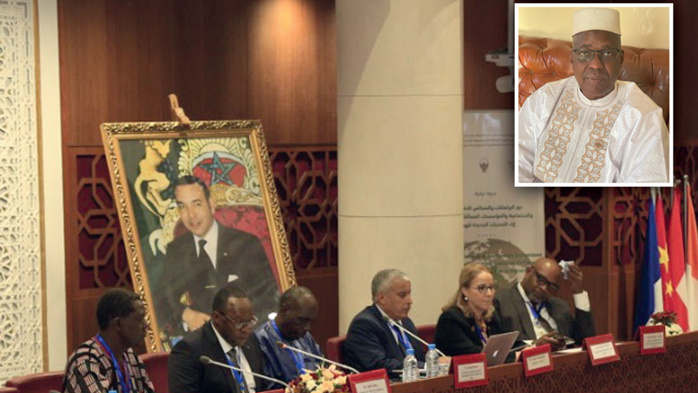 En médaillon : Amadou Sanoussi Dafe, vice-président, Chevalier de l’Ordre National En médaillon : Amadou Sanoussi Dafe, vice-président, Chevalier de l’Ordre National