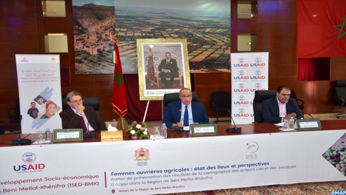 Béni Mellal : La situation des femmes ouvrières agricoles sous la loupe Béni Mellal : La situation des femmes ouvrières agricoles sous la loupe