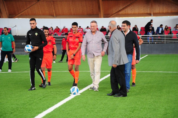 "En route pour le mondial" : Bensaïd et Lekjaâ président à Salé la finale du tournoi "En route pour le mondial" : Bensaïd et Lekjaâ président à Salé la finale du tournoi