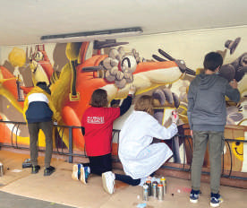 Casablanca / Street art : Alsa s’affiche en partenaire participatif aux arts urbains Casablanca / Street art : Alsa s’affiche en partenaire participatif aux arts urbains