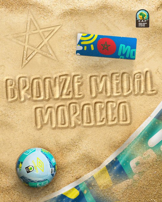 CAN Beach soccer 2022 : Le Sénégal médaillé d’or, le Maroc médaillé de bronze