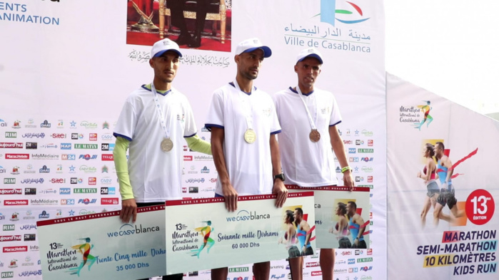 Marathon international de Casablanca : Samir Jaouher remporte la 13ème édition Marathon international de Casablanca : Samir Jaouher remporte la 13ème édition