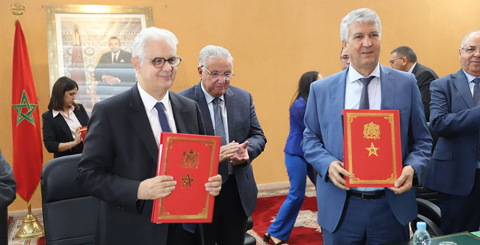 Errachidia / Nappe de Meski-Boudnib : Sadiki et Baraka président la signature du contrat de gestion participative Errachidia / Nappe de Meski-Boudnib : Sadiki et Baraka président la signature du contrat de gestion participative