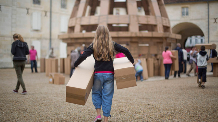 Casablanca : Les bâtiments emblématiques en carton Casablanca : Les bâtiments emblématiques en carton