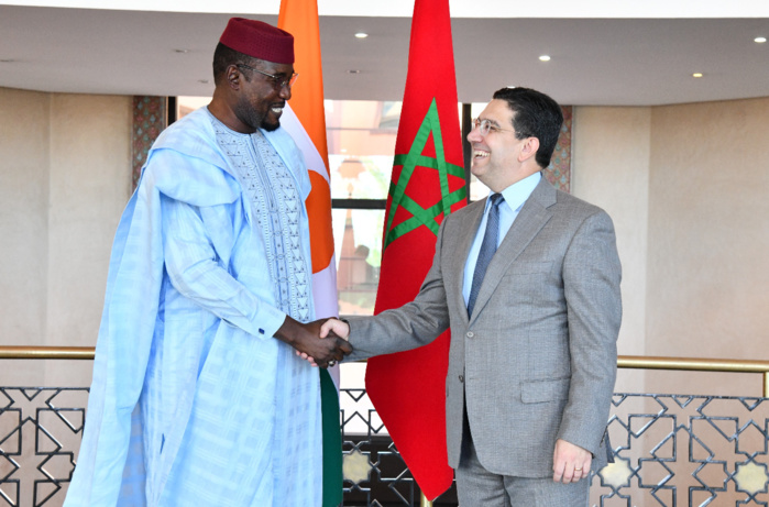 Nasser Bourita reçoit le ministre d'Etat nigérien, porteur d’un message présidentiel à SM le Roi