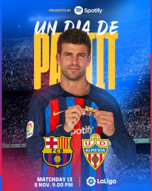 Barça/Piqué : Un bel hommage ce soir au futur proche retraité ! Barça/Piqué : Un bel hommage ce soir au futur proche retraité !