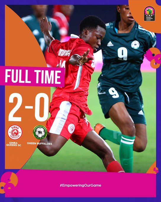 LDC F / Groupe A : Les Simba Queens demi-finalistes (2-0) LDC F / Groupe A : Les Simba Queens demi-finalistes (2-0)