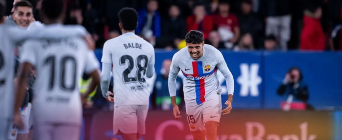 Liga / Osasuna –Barça : Chadi Riad joue ses premières minutes avec le Barça A
