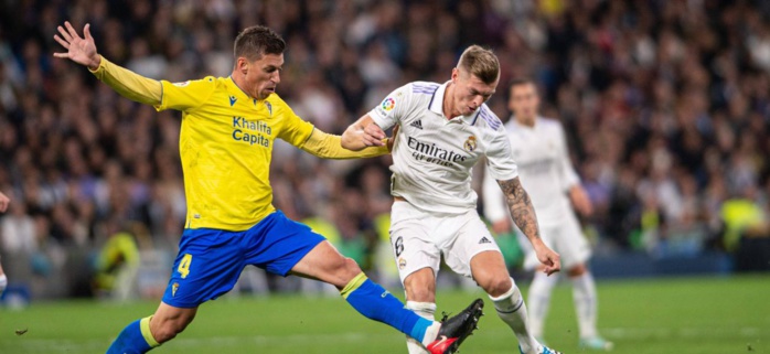 Liga / 14e journée : Le Real vainqueur difficile de Cadix Liga / 14e journée : Le Real vainqueur difficile de Cadix