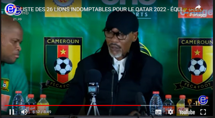 Mondial : Liste des 26 du Cameroun Samuel Eto’o, président et sélectionneur !