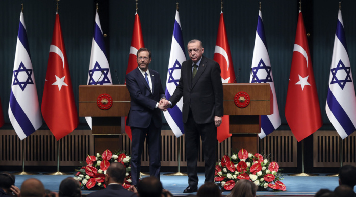 La Turquie nomme un ambassadeur en Israël après quatre ans de vacance
