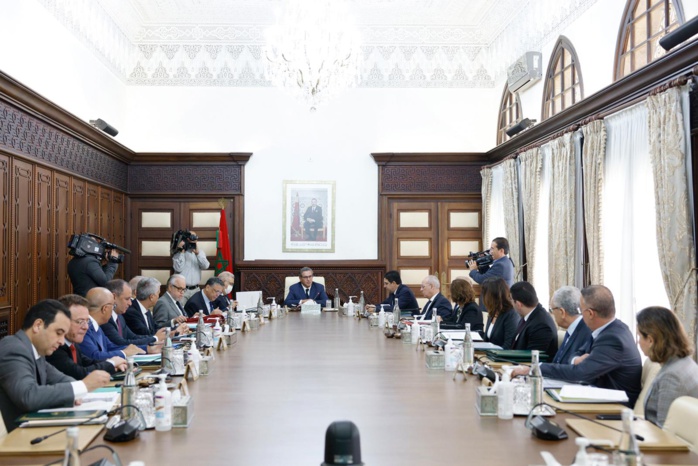 Réunion du Conseil de gouvernement : (crédit : MAP) Réunion du Conseil de gouvernement : (crédit : MAP)