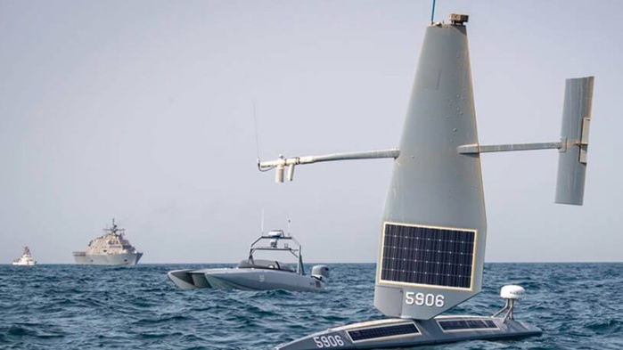 Golfe : Déploiement d’une centaine de drones marins Golfe : Déploiement d’une centaine de drones marins