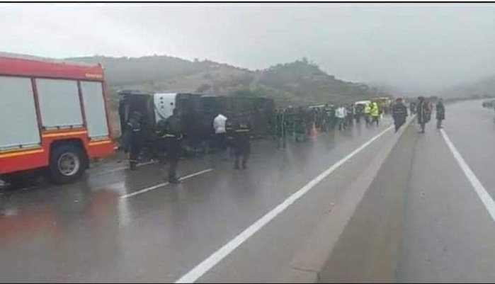 Taza: 11 morts et 43 blessés suite au renversement d'un autocar