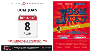 Casablanca / Théâtre : Dom Juan est de retour au SDAV !