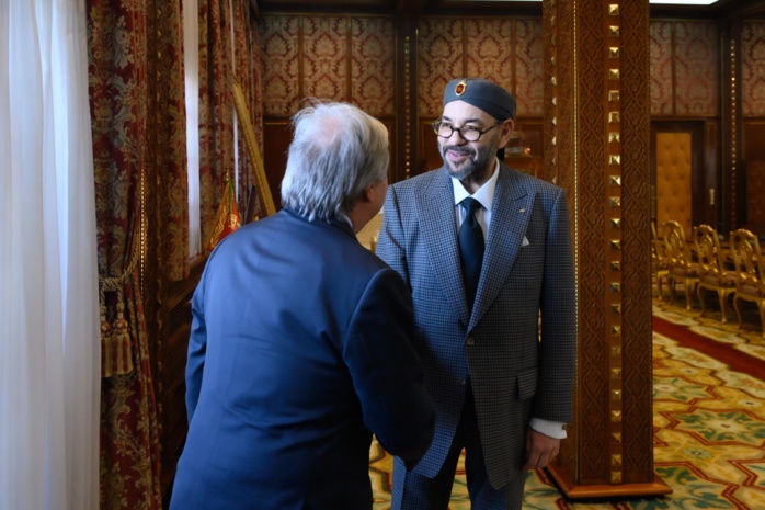 Sahara : SM le Roi Mohammed VI reçoit António Guterres Sahara : SM le Roi Mohammed VI reçoit António Guterres