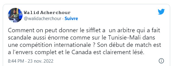 Mondial 2022 / Arbitrage : Sikaswi, une faute d’arbitrage énormissime ! Mondial 2022 / Arbitrage : Sikaswi, une faute d’arbitrage énormissime !