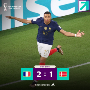 Mondial 2022 / France-Danemark (2-1) : La France logiquement victorieuse et qualifiée