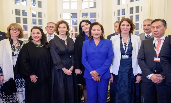 SAR la Princesse Lalla Hasnaa offre une réception aux membres du Comité du Patrimoine Culturel Immatériel de l'UNESCO SAR la Princesse Lalla Hasnaa offre une réception aux membres du Comité du Patrimoine Culturel Immatériel de l'UNESCO