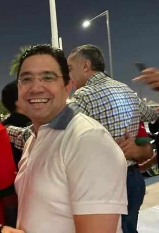 Mondial 2022 / Lu sur Twitter / l'image du jour : Nasser Bourita, ministre des Affaires étrangères, qui siffle pendant les possessions de balle du Canada’ Mondial 2022 / Lu sur Twitter / l'image du jour : Nasser Bourita, ministre des Affaires étrangères, qui siffle pendant les possessions de balle du Canada’