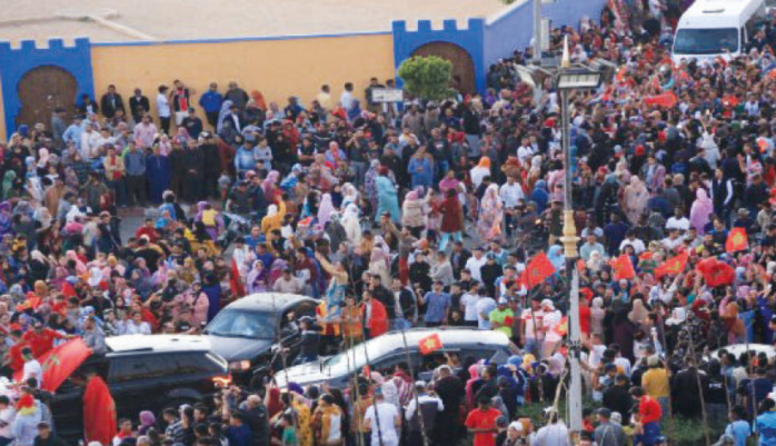 Haut fait du Maroc au Mondial du Qatar : Joie populaire indescriptible dans toutes les régions du pays Haut fait du Maroc au Mondial du Qatar : Joie populaire indescriptible dans toutes les régions du pays