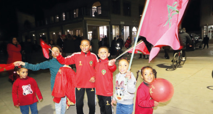 Haut fait du Maroc au Mondial du Qatar : Joie populaire indescriptible dans toutes les régions du pays Haut fait du Maroc au Mondial du Qatar : Joie populaire indescriptible dans toutes les régions du pays